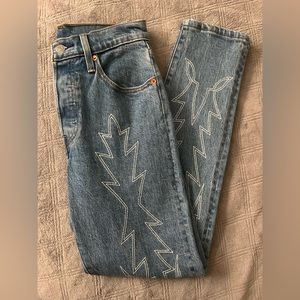 501 Levi denim jeans
